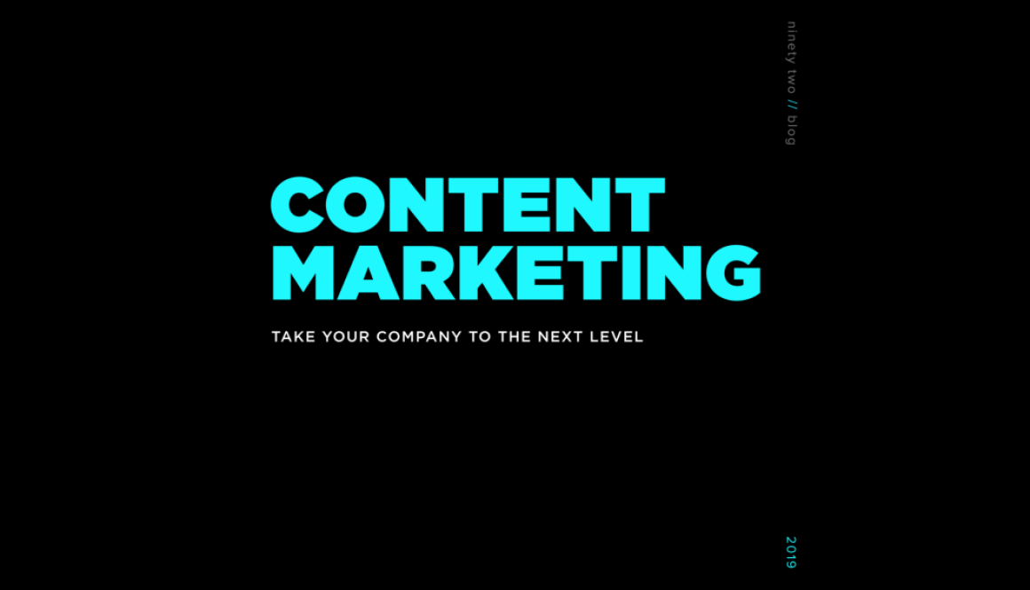 Level Up With Content Marketing Blog Featured Image - Ninety Two